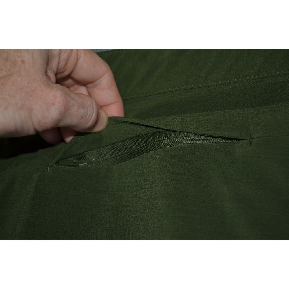 Fabletics Mens The Only Pants Olive Green Stretch Athletic Chino XL x 27" - Picture 11 of 12